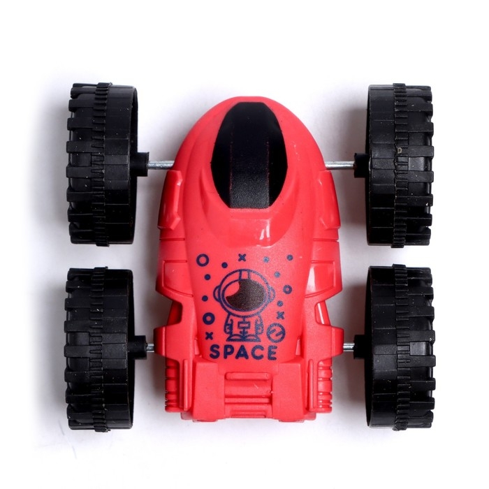 Перевёртыш инерционный &laquo;Машинка-перевертыш&raquo;, цвет красный