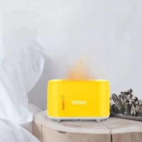 Увлажнитель воздуха Kitfort КТ-2887-1, ультразвуковой, 15.6 Вт, 0.24 л, жёлто-белый Увлажнитель воздуха Kitfort КТ-2887-1, ультразвуковой, 15.6 Вт, 0.24 л, жёлто-белый