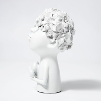 Статуэтка полистоун &laquo;Любовь&raquo; цвет белый 12 х 6,5 х 22 см