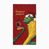 Набор полотенец Доляна "Шикарный праздник" 28х46 см - 6 шт, 100% хл, рогожка 164 г/м2 Набор полотенец Доляна "Шикарный праздник" 28х46 см - 6 шт, 100% хл, рогожка 164 г/м2