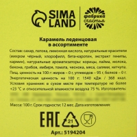 Леденцы &laquo;Лучшей падлюке&raquo; с гадкими вкусами, 100 г.