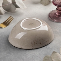 Салатник фарфоровый Magistro «Церера», 440 мл, 15,3×13 см, цвет коричневый Салатник фарфоровый Magistro «Церера», 440 мл, 15,3×13 см, цвет коричневый