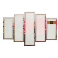 Часы-картина настенные, модульные "Розовая роза", бесшумные, 80 х 140 см, микс