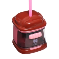 Точилка электрическая(батарейки в комплект не входят) работает от 2-х АА батар Бордо/Роз Точилка электрическая(батарейки в комплект не входят) работает от 2-х АА батар Бордо/Роз