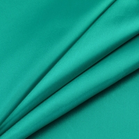 Лоскут для рукоделия, атлас, зелёный 50 &times; 75 см