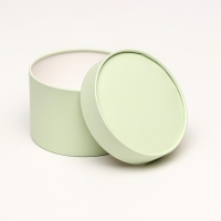 Подарочная коробка медовая дыня, завальцованная без окна, 16х11 см