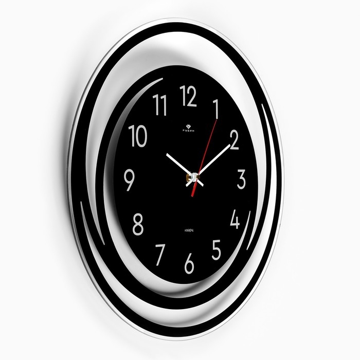 Часы настенные, интерьерные Часы настенные, интерьерные "Спираль", бесшумные, d-39 см