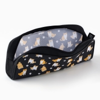 Пенал школьный текстильный &laquo;1 сентября: Сиба&raquo; , 20 х 8 х 4 см