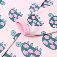 Комбинезон детский (3 шт.), цвет белый/розовый/светло-розовый, рост 74 см