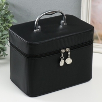 Шкатулка кожзам с зеркалом "Штрих.Чёрный" набор 3 шт 21х13,5х13;18,5х10,5х10;16,5х15х23 см Шкатулка кожзам с зеркалом "Штрих.Чёрный" набор 3 шт 21х13,5х13;18,5х10,5х10;16,5х15х23 см