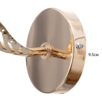 Бра "Лаура" Е14 15Вт золото 14х25 см Бра "Лаура" Е14 15Вт золото 14х25 см