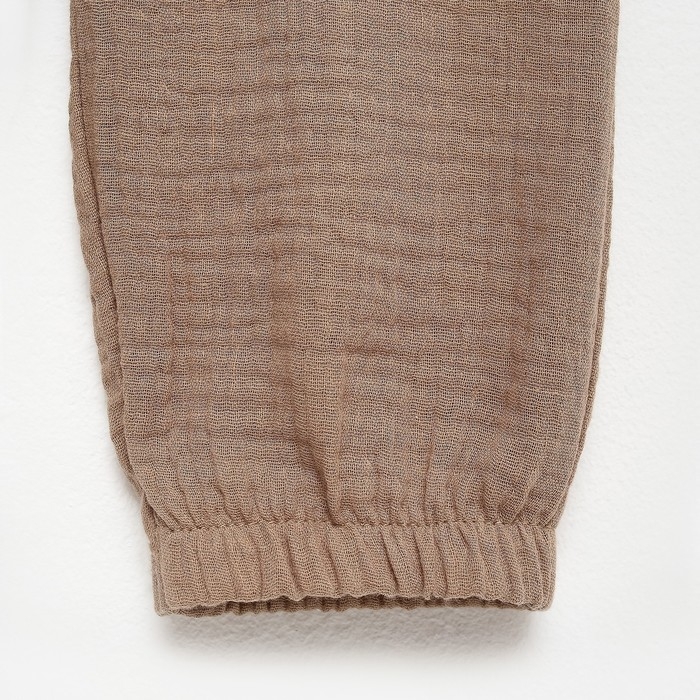 Костюм (рубашка и брюки) детский KAFTAN "Муслин", р.30 (98-104 см) бежевый