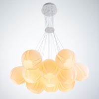 Светильник BayerLux "Бутоны" 13хЕ14 15Вт  белый 60х60х18-120см