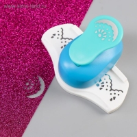 Дырокол фигурный для края вырубка 3х3 см "Одуванчик" МИКС 10,5х7,5х5,5 см