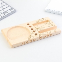 Подставка для телефона «Hard Work», дерево, 21,7 х 20 х 11 см Подставка для телефона «Hard Work», дерево, 21,7 х 20 х 11 см