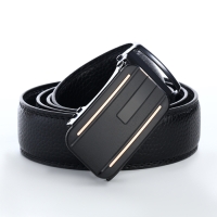 Ремень мужской, ширина 3,5 см, пряжка автомат, цвет чёрный Ремень мужской, ширина 3,5 см, пряжка автомат, цвет чёрный