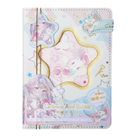 Записная книжка подарочная, А6, 96 листов, цветной блок, с фигурным хлястиком, обложка пвх, 3D, "Аниме", МИКС Записная книжка подарочная, А6, 96 листов, цветной блок, с фигурным хлястиком, обложка пвх, 3D, "Аниме", МИКС