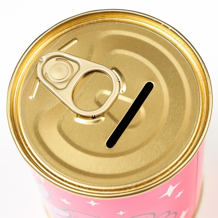 Копилка металлическая, 9,5 см х 7,5 см х 7,5 см Копилка металлическая, 9,5 см х 7,5 см х 7,5 см "Следуй за мечтой!" , My Little Pony