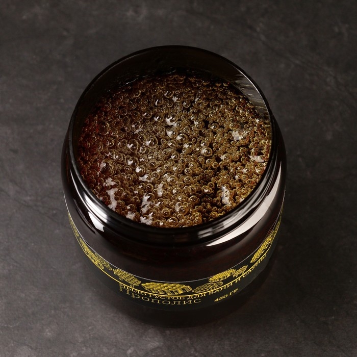 Мыло густое для волос и тела Мыло густое для волос и тела "Прополис" Honey, мёд, банное, Добропаровъ 450 г