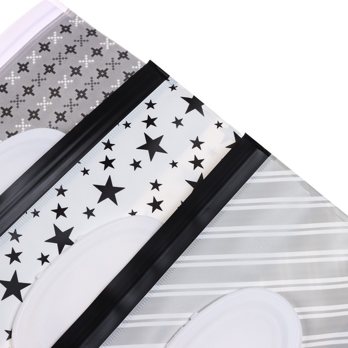 Контейнер для салфеток с петелькой «Звезды на белом», цвет МИКС Контейнер для салфеток с петелькой «Звезды на белом», цвет МИКС