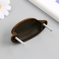 Ручка для шкатулки металл "Розарий" кофейная 8,3х3,3х2,5 см Ручка для шкатулки металл "Розарий" кофейная 8,3х3,3х2,5 см