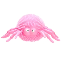 Ёжка &laquo;Паучок&raquo; световой, цвета МИКС