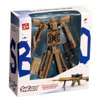 Робот &laquo;Винтовка&raquo;, трансформируется, с металлическими элементами