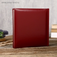 Фотоальбом Fotografia на 200 фото, 10x15 см., "Классика" красный