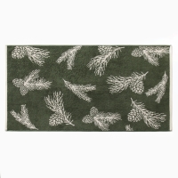 Полотенце махровое Этель "Шишки" 70х130 см, 100% хлопок, 420 г/м2 Полотенце махровое Этель "Шишки" 70х130 см, 100% хлопок, 420 г/м2