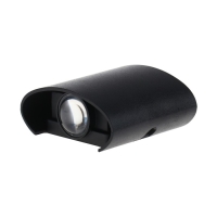 Светильник фасадный «Полусфера», FSD-074, 2 Вт, 4000К, 1 луч, IP65, 220 В, пластик, черный 1008420 Светильник фасадный «Полусфера», FSD-074, 2 Вт, 4000К, 1 луч, IP65, 220 В, пластик, черный 1008420