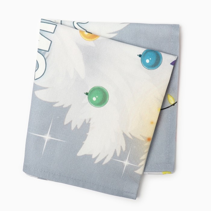 Новый год. Символ года. Змея. Полотенце кухонное: Новый год &laquo;Этель&raquo; Уютной зимы 40х70 см, 100% хл, саржа 190 г/м2