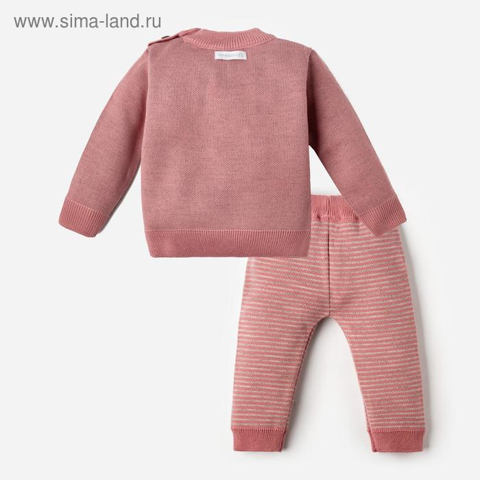 Комплект вязаный Крошка Я Комплект вязаный Крошка Я "Котик" рост 74-80 см