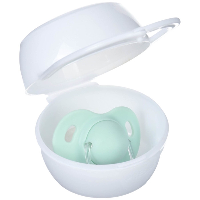 Контейнер для детской пустышки, цвет белый Контейнер для детской пустышки, цвет белый
