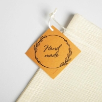 Мешочек подарочный «Ручная работа», 20 х 30 см +/- 1.5 см Мешочек подарочный «Ручная работа», 20 х 30 см +/- 1.5 см