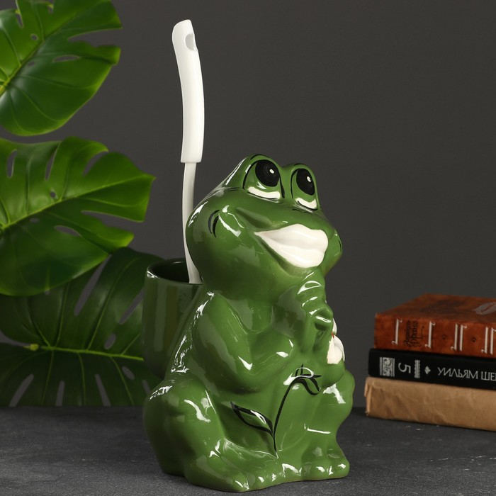 Подставка под ёрш Подставка под ёрш "Царевна-лягушка", с ёршиком