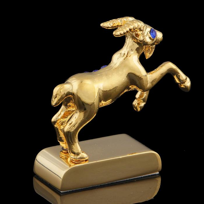 Сувенир знак зодиака &laquo;Козерог&raquo;, 5&times;2&times;5 см, с кристаллами