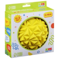 Массажный мяч ONLYTOP &laquo;Полусфера&raquo;, d=16 см, цвета МИКС