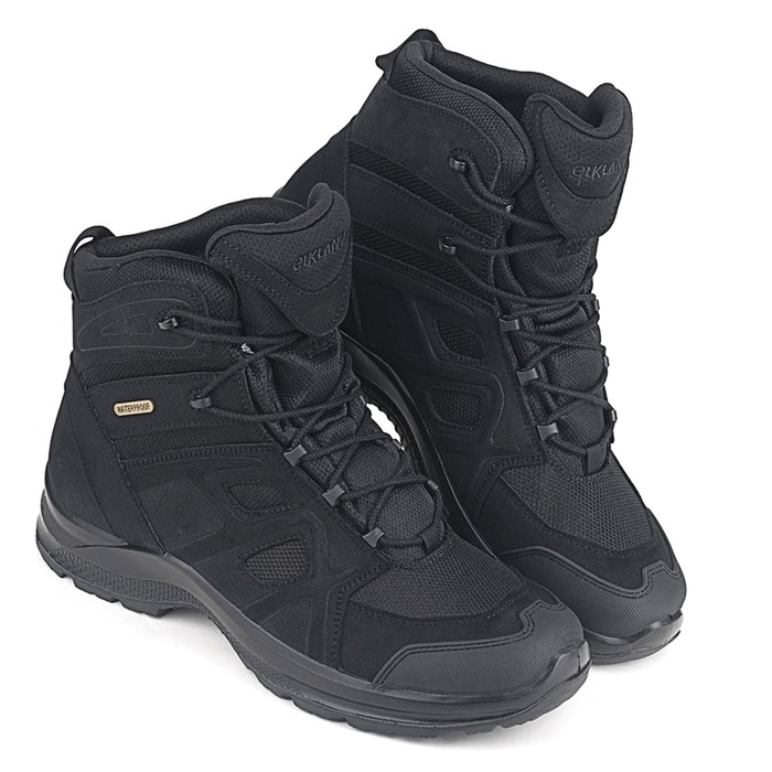Ботинки треккинговые Elkland 186, демисезонные, цвет черный, размер 45
