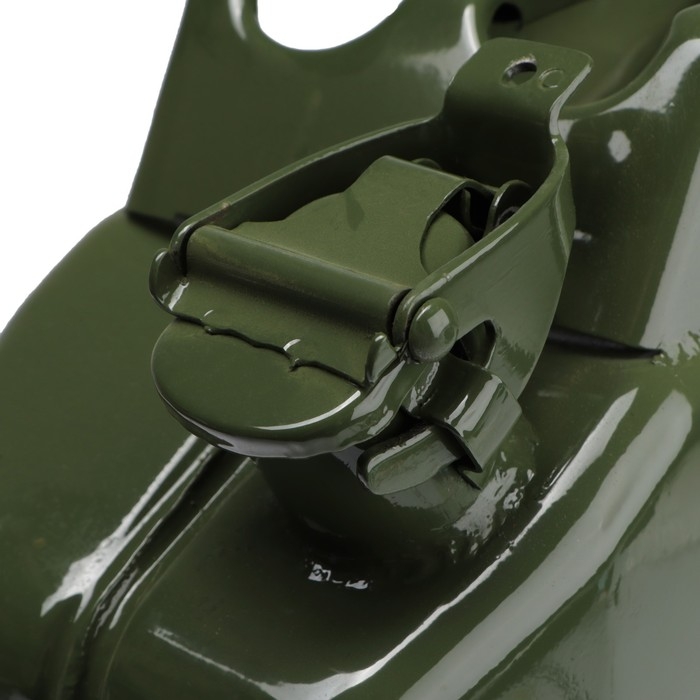 Канистра стальная для ГСМ, 20 л, металлическая, крышка с рычагом Канистра стальная для ГСМ, 20 л, металлическая, крышка с рычагом