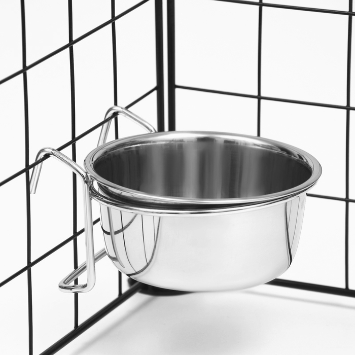 Кормушка для клетки с креплением, 275 мл Кормушка для клетки с креплением, 275 мл