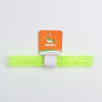 Игрушка тренировочная жевательная "Палка" полая, 24,5 см, жёлтая Игрушка тренировочная жевательная "Палка" полая, 24,5 см, жёлтая