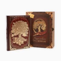 Родословная книга в шкатулке &laquo;Древо семьи&raquo;, 56 листов, 20 х 26 см.