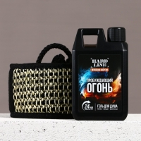 Подарочный набор косметики «Мужская энергия», гель для душа во флаконе канистры 300 мл и мочалка для тела, аромат древесный с пряными нотами, HARD LINE Подарочный набор косметики «Мужская энергия», гель для душа во флаконе канистры 300 мл и мочалка для тела, аромат древесный с пряными нотами, HARD LINE