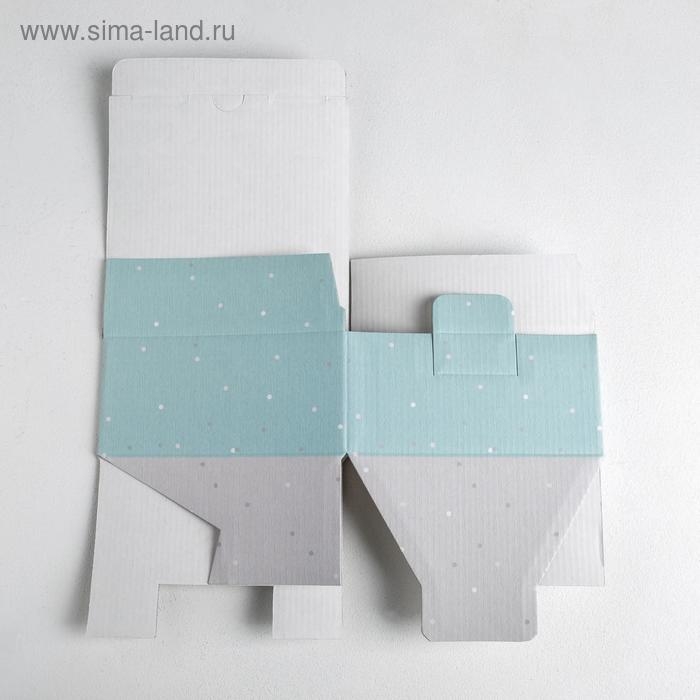 Коробка‒пенал, упаковка подарочная, &laquo;Приятных моментов&raquo;, 15 х 15 х 7 см