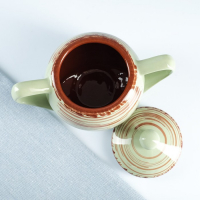 Сахарница "Элегант" 0,4л / 10х13см, мята Сахарница "Элегант" 0,4л / 10х13см, мята