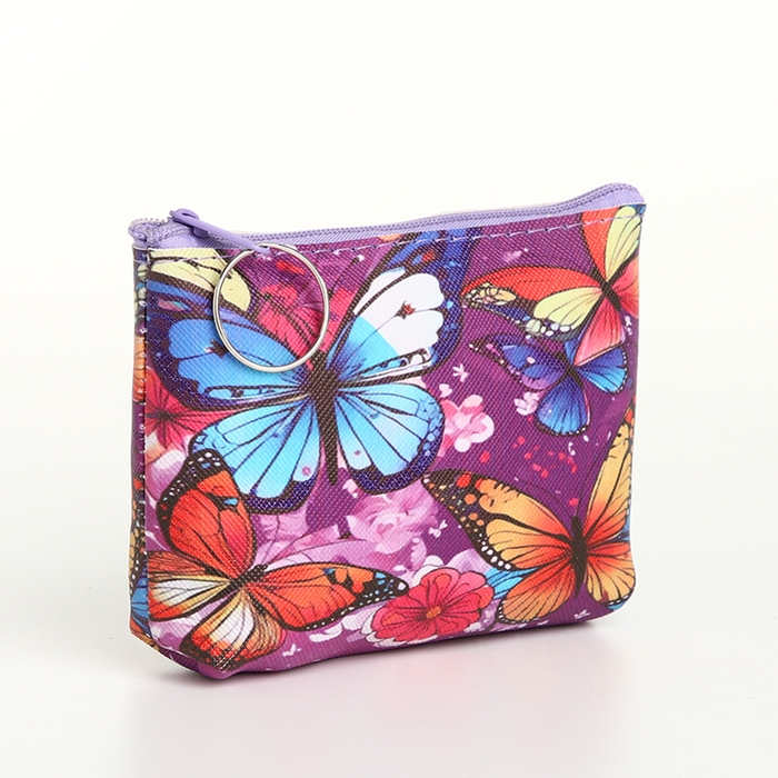 Кошелёк детский на молнии &laquo;Выбражулька&raquo;, цвет МИКС