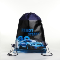 Мешок для обуви &laquo;Тачка&raquo; черный 30 х 40 см