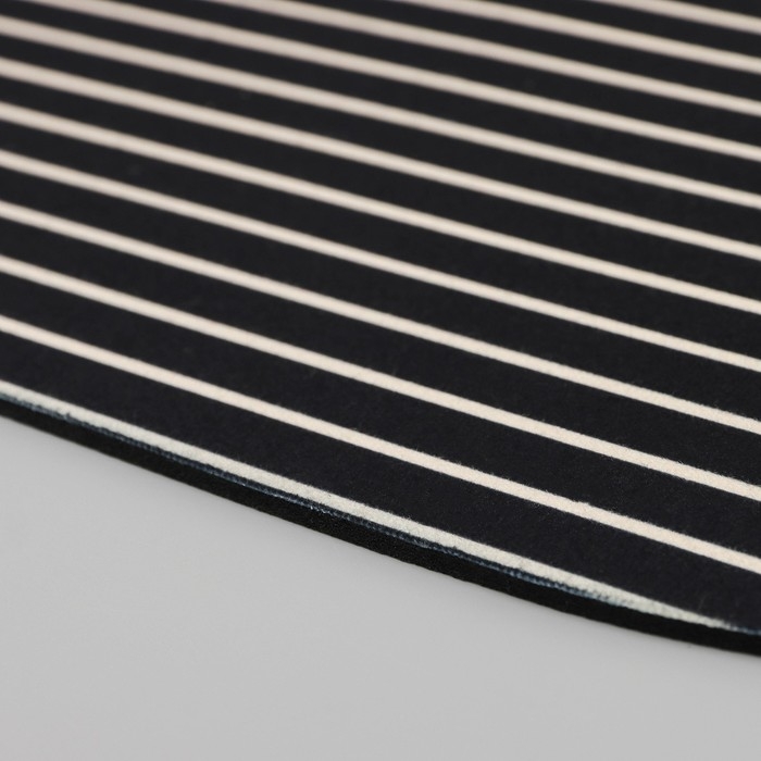 Коврик для дома Доляна Home, 38&times;58 см, цвет чёрный