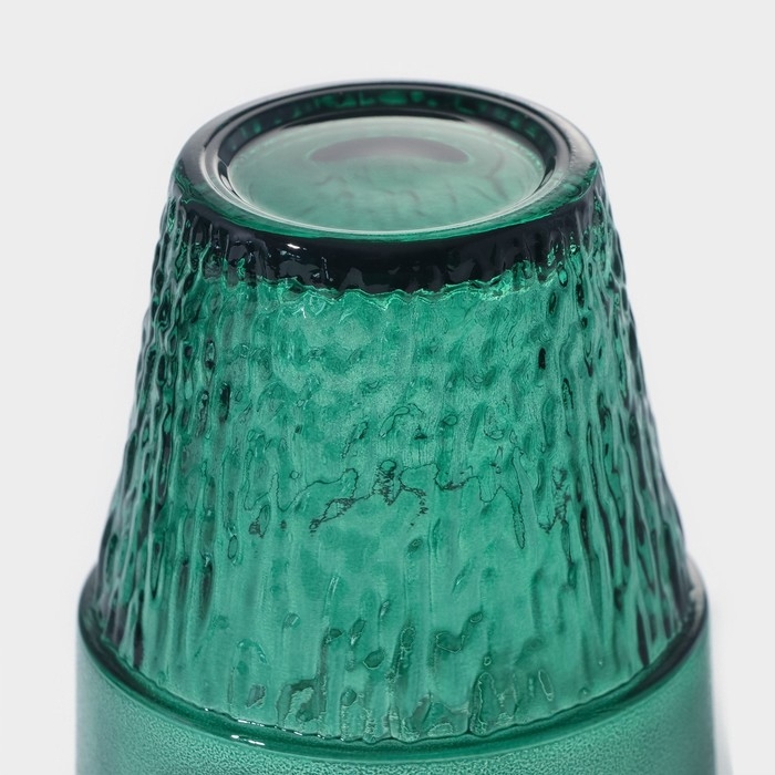 Набор стаканов стеклянных &laquo;Green Tree&raquo;, 200 мл, 4 шт, цвет зелёный