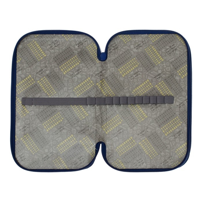 Пенал 2 секции, 125 х 205 х 40 мм, Calligrata 30П26/2 "Кошечка", ламинированный картон